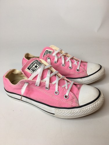 Scarpe basse Converse All Star rosa giovani taglia US 3 scarpa da skate in tela