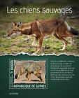 Guinea 2019 postfrisch Wildtiere Briefmarken Wildhunde Culpeo äthiopischer Wolf 1v Versand