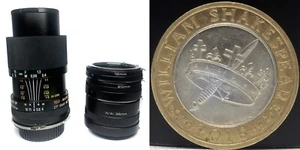 Tamron SP 90mm f2.5 1:1 True macro lens, Nikon AI (F Mount), 3 Extension Tubes - Picture 1 of 7