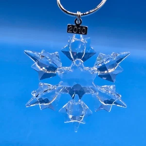 2010 Swarovski Crystal Annual Edition Snowflake Ornament 3" - Picture 1 of 5