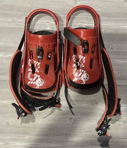 5150 Attacchi Termici Snowboard Taglia Large Fifty One Fifty ROSSO - SPEDIZIONE GRATUITA! - Foto 1 di 8