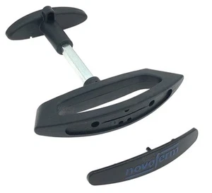 Novoferm / Siebau Garagentorgriff Sectionaltor Garagentor Vierkant Länge 74 mm - Bild 1 von 2
