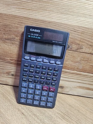 Casio Scientific Calculator  fx-115W Solar S-VPAM 2 Way Power. No Cover - Image 1 of 4