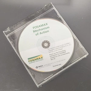 Drug Rep Promo Advertising FOSAMAX Mechanism of Action CD NEW SEALED - Picture 1 of 2
