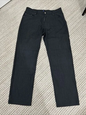 Pantalones para hombre Brax Feel Good Cesar azul laboratorio mezcla lana/algodón 35x32 usados en excelente estado Foto 1 de 4