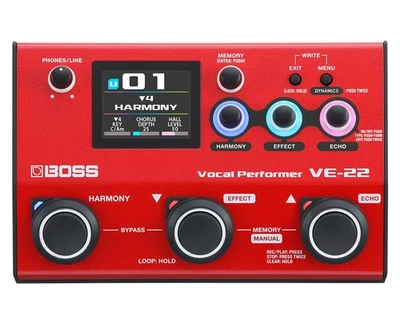Boss VE-22 Vocal Performer Pedal - Open Box - Image 1 of 4
