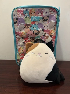 Squishmallows Cameron Cat 2pc Travel Set with 18" Luggage & 10" Plush Backpack👀 - Image 1 of 4