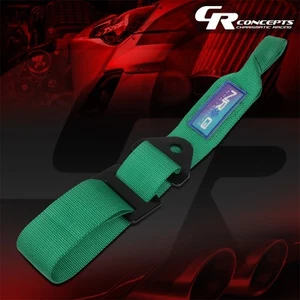 NRG INNOVATIONS TOW-10GN UNIVERSAL GREEN 2" NYLON FABRIC CAR TOW STRAP / LOOP - Picture 1 of 6