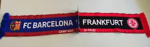 Eintracht Frankfurt Schal - FC Barcelona Europa League Champions League NEU OVP - Bild 1 von 6