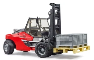 BRUDER, Carrello elevatore LINDE HT160 con accessori, 1/16, BRU2513 - Foto 1 di 3