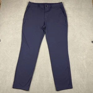 Public Rec Pants Mens 36x32 Navy Blue All Day Every Day Performance Stretch EUC - Picture 1 of 20