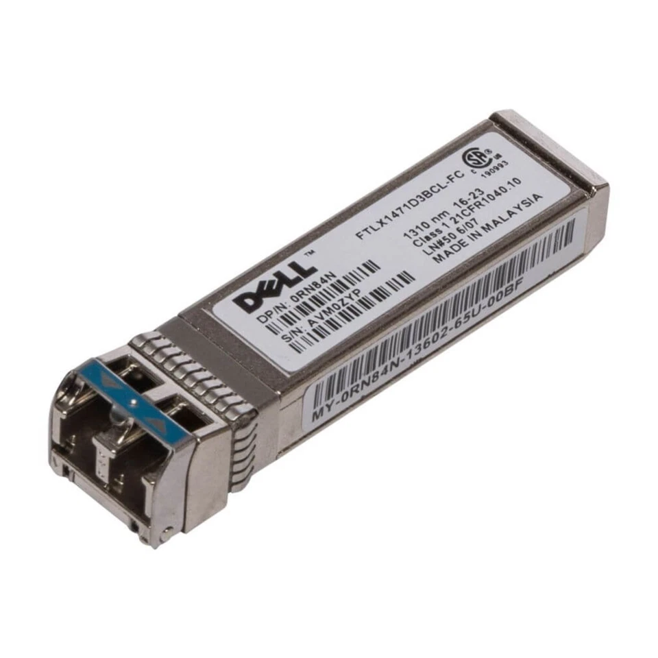 Genuine Dell GP-10GSFP-1L Long Range SFP+ Transceiver Module 10Gb RN84N 407-BBOP - Image 1 of 1