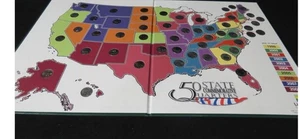 50 State Quarters Collector's Archive (Hardcover). Uncirculated 20  - Picture 1 of 1