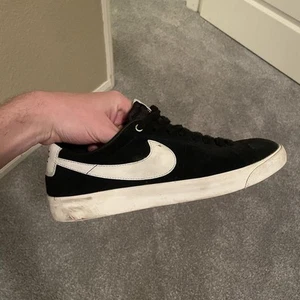 Size 11 - Nike Zoom Blazer Pro GT SB Low Black White - Picture 1 of 5