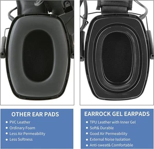 Headphone Parts Replacement Sponge Covers Ear Protection For Honeywell Earmuff - Picture 1 of 5