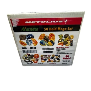 50 Piece Metolius Climbing Holds Small, Medium, Large With Hardware New Open Box - Picture 1 of 11