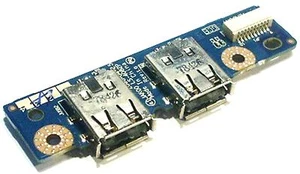 488886-001 HP DV7 1000 serie doble puerto USB 2.0 - Imagen 1 de 1