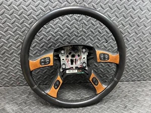 FABRICANTE DE EQUIPOS ORIGINALES 2003-2007 VOLANTE HUMMER H2 CON INTERRUPTORES DE CONTROL GRANO MADERA - Imagen 1 de 15