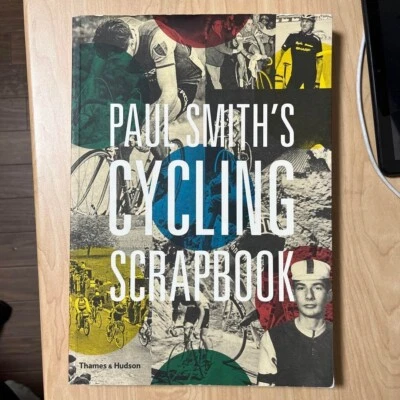 Paul Smith Cycling Scrapbook Book Cycling History Very Good Condition Japan used - Image 1 of 4