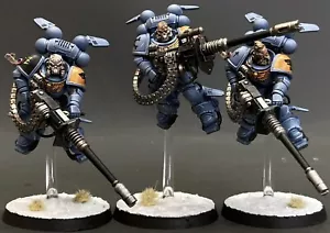 Squadra Soppressori Space Marines Warhammer 40000 Lupi Spaziali Galleria Dipinta Esercito - Foto 1 di 11