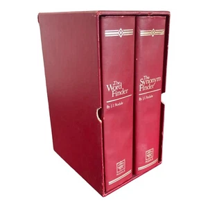 Vintage Book Set by J.I. Rodale: The Word Finder & The Synonym Finder - Picture 1 of 10