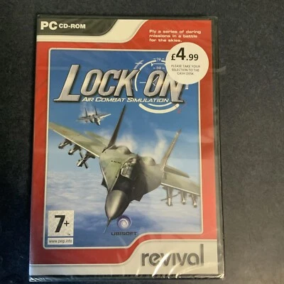Lock On - Air Combat Simulator - PC CD-ROM - New and Sealed - Image 1 of 2