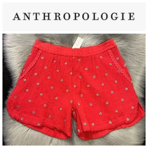 NWT Anthropologie Isato Crinkle Summer Shorts Size XS Pockets Super Cute! - Picture 1 of 11