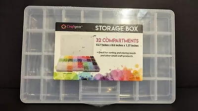 Craft Gear - 32 Compartment Storage Case - Beads - Image 1 of 4