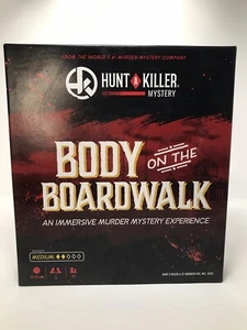 Hunt a Killer Body on the Boardwalk Complete Excellent Murder Mystery Game 2021 - Picture 1 of 5