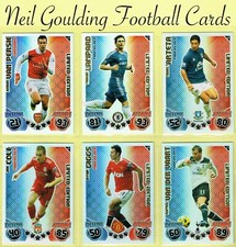 Topps MATCH ATTAX EXTRA 2010-11 ☆ PREMIER LEAGUE - LIMITED EDITION ☆ Cards