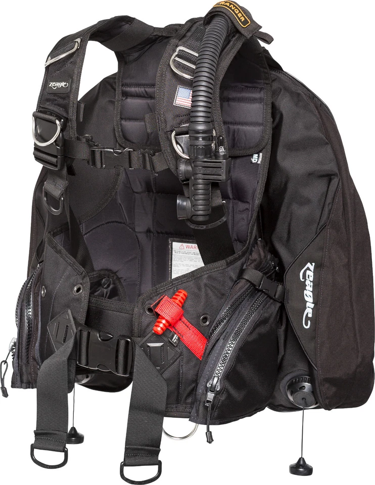 Zeagle Ranger BCD Scuba Diving Buoyancy Compensator 7907rk Large