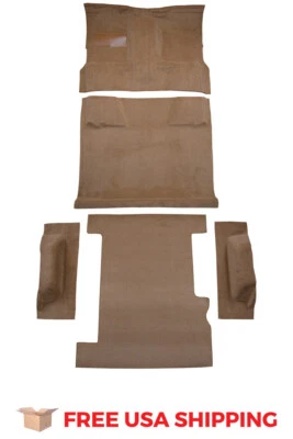 FITS 1989-1991 GMC R2500 Suburban 2WD 4spd Complete Cutpile Carpet Foto 1 de 3