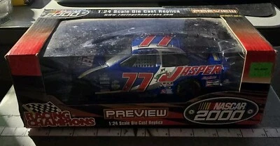 Robert Pressley 2000 Jasper Engines #77 Racing Champions 1:24 NASCAR Diecast Foto 1 de 4