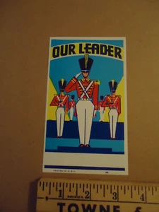 Etiqueta de escoba de calidad Our Leader - Imagen 1 de 1