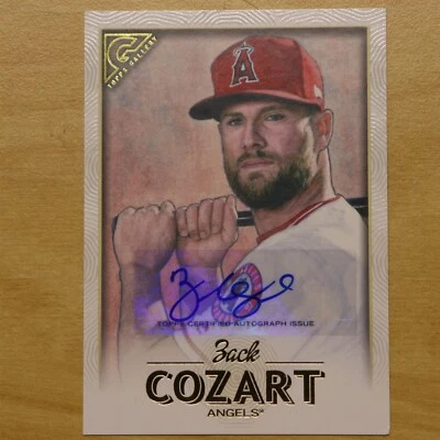 2018 Topps Gallery #138: Zack Cozart Certified Autograph (AU40) - Image 1 of 2
