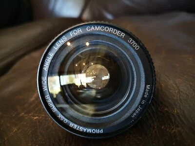 Promaster - 0.5x Super Wide Angle Lens For Camcorder - 3700 UNTESTED Looks clear - Image 1 of 3