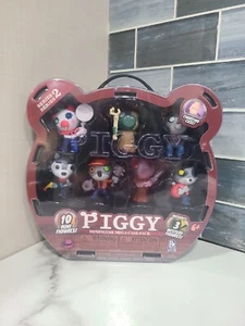 Roblox Piggy Mega Pack Series 2 W/ 10 Mini Figures Carry Case 3 Mystery New NIP - Picture 1 of 8