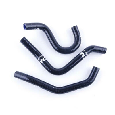 Manguera de silicona negra para 97-02 HONDA CR80R CR80RB /2003-2008 CR85RB CR85R Foto 1 de 4