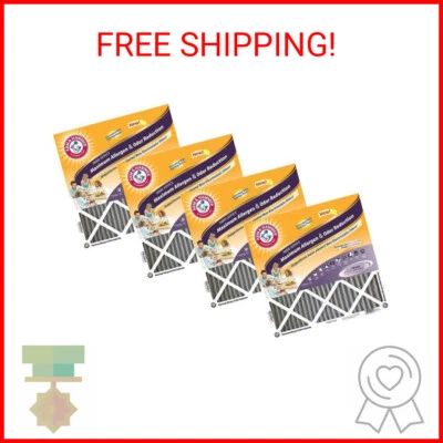Filtros de aire máximo de alérgenos Arm & Hammer 4pk 12x20x1 Foto 1 de 2