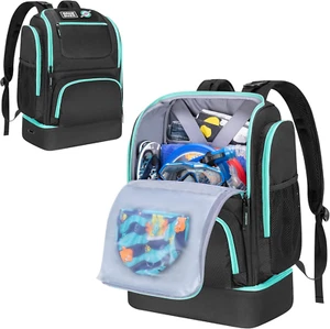 Bolsa de Natación para Nadadores con Compartimento para Zapatos, Mochila de Natación para Hombre y Mujer, - Imagen 1 de 12