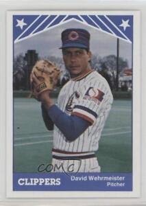 1983 TCMA Columbus Clippers Dave Wehrmeister #6