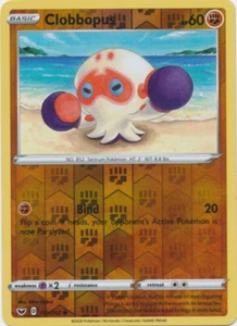 LP Pokemon Clobbopus - 111/202 - Common - Reverse Holo Lightly Played Sword & Sh - Picture 1 of 1