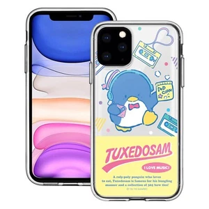 Custodia gelatina morbida trasparente Tuxedosam per iPhone 16 15 14 13 12 11 Pro Max Plus mini - Foto 1 di 41
