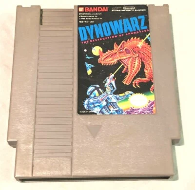 Dynowarz: The Destruction of Spondylus (Nintendo System, 1990) - Tested & Works - Image 1 of 4
