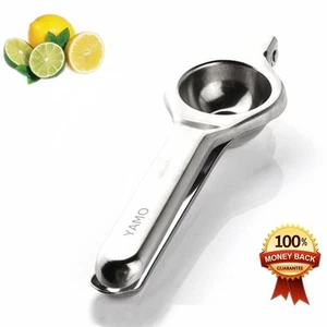 Kitchen Bar Stainless Steel Lemon Lime Orange Squeezer Juicer Manual Press Tool - Picture 1 of 5