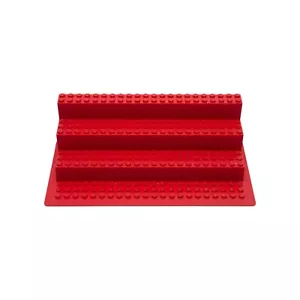 Soporte para figuras de ladrillo (minifigura) - 3 tamaños, 20 colores (rojo grande mostrado) - Imagen 1 de 8