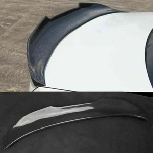 For Ford Fusion Mondeo Mustang 2013-2018 Carbon Fiber Rear Trunk Spoiler Wing - Picture 1 of 9