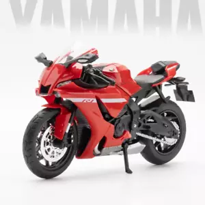 1:12 Scale Yamaha R1 Motorcycle Alloy Car Toys Metal Diecasts Motorcycles Model - Picture 1 of 9