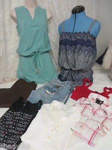 WOMENS CLOTHING LOT Joes Jeans Miss Sixty LaCoste Norma Kamali Jeans Tanks Tunic - Picture 1 of 7