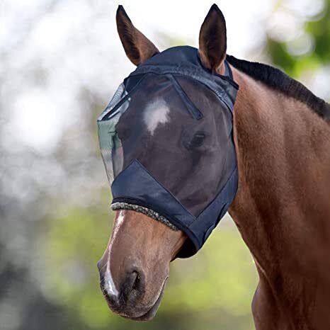 Pferdemaske mit Ohren und UV-Schutz M Harrison Howard